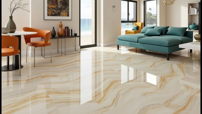 Modern interior with premium flooring