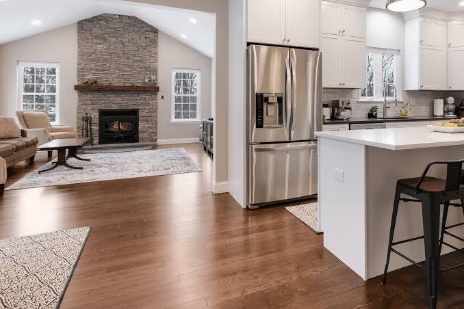 Modern flooring project